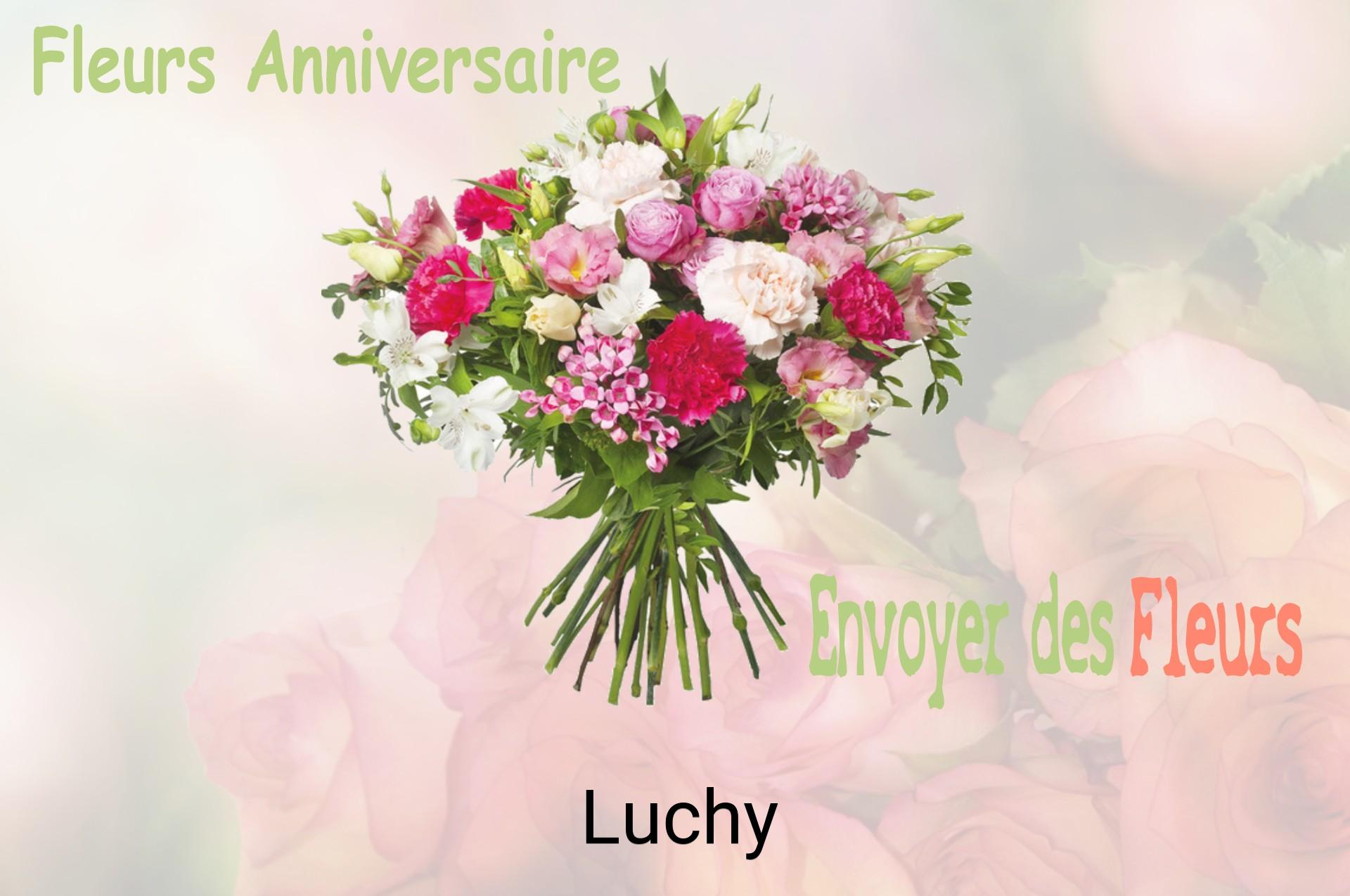 Bouquet de fleurs d’anniversaire livré à Luchy