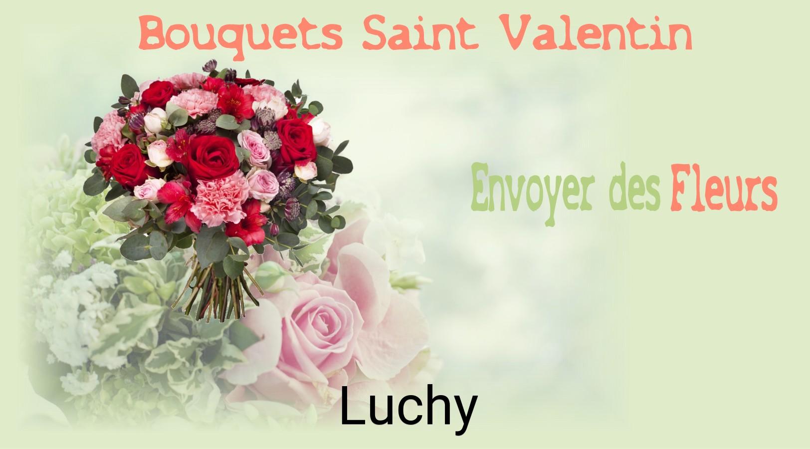 Roses de Saint-Valentin livrées à Luchy